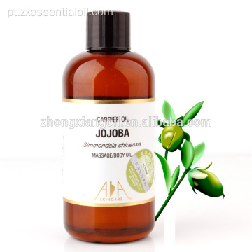 Melhor qualidade óleo de jojoba óleo de jojoba orgânica dourada